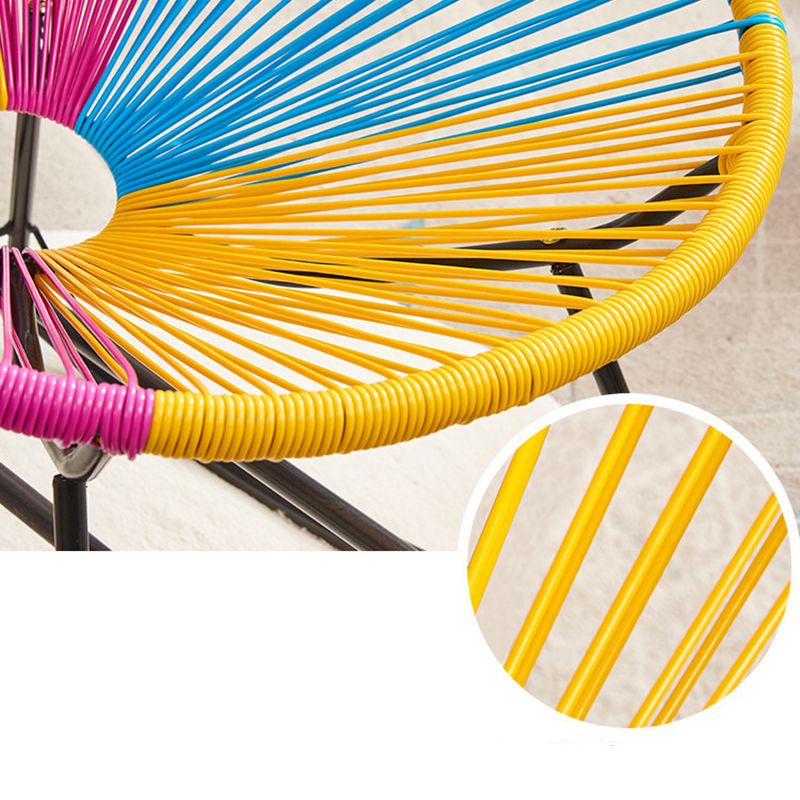 Chaise à bascule moderne en roteur en roteur simple pour salon et chambre à coucher