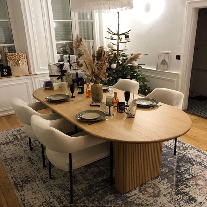 MODERNA DESK OFFAD OVAL OVAL MODERNA STRASSIONE con 2 gambe per la casa