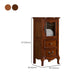 Traditional Display Stand Rubberwood Hutch Cabinet for Living Room Clearhalo 'Display & China Cabinets' 'display_china_cabinets' 'furn' 'furn_display_china_cabinets' 'Furniture' 'Kitchen & Dining Furniture' 1200x1200_24be1b7b-ae42-4ea3-9e7a-a90b504c7188