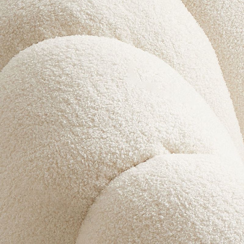 Modern Velvet / Wool Blend Accent Chair, 100 Wide Fixed Back Chair and Ottoman Clearhalo 'Accent Chairs' 'accent_chairs' 'Chairs & Seating' 'furn' 'furn_accent_chairs' 'Furniture' 'Living Room Furniture' 1200x1200_24be681e-770b-43b9-8b73-e72f5a54e5f6