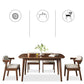 Traditional Dining Table Set 1/2/5/7 Pcs Solid Wood Dining Table and Cow Horn Chairs Clearhalo 'Dining Room Sets' 'Dining Tables & Seating' 'dining_room_set' 'furn' 'furn_dining_room_set' 'Furniture' 'Kitchen & Dining Furniture' 1200x1200_24bf85d5-f999-43d9-ac24-2ffe76a96cbc