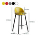 Faux Leather Armless Bar Stool Industrial Low Back Bar Chair with Metal Footrest Clearhalo 'Bar Furniture' 'Bar Stools' 'bar_stools' 'furn' 'furn_bar_stools' 'Furniture' 'Kitchen & Dining Furniture' 1200x1200_24c02832-85e6-4416-97d7-14d0a97b82b1