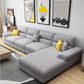 Modern Reversible Chaise 137" Sectionals with Pillows Flared Arm for Living Room Clearhalo 'furn' 'furn_sectionals' 'Furniture' 'furniture_sectionals' 'kitchen' 'kitchen_sectionals' 'Living Room Furniture' 'Sectionals' 1200x1200_24c028be-2138-46d0-acc9-fb3ba4e31c0f