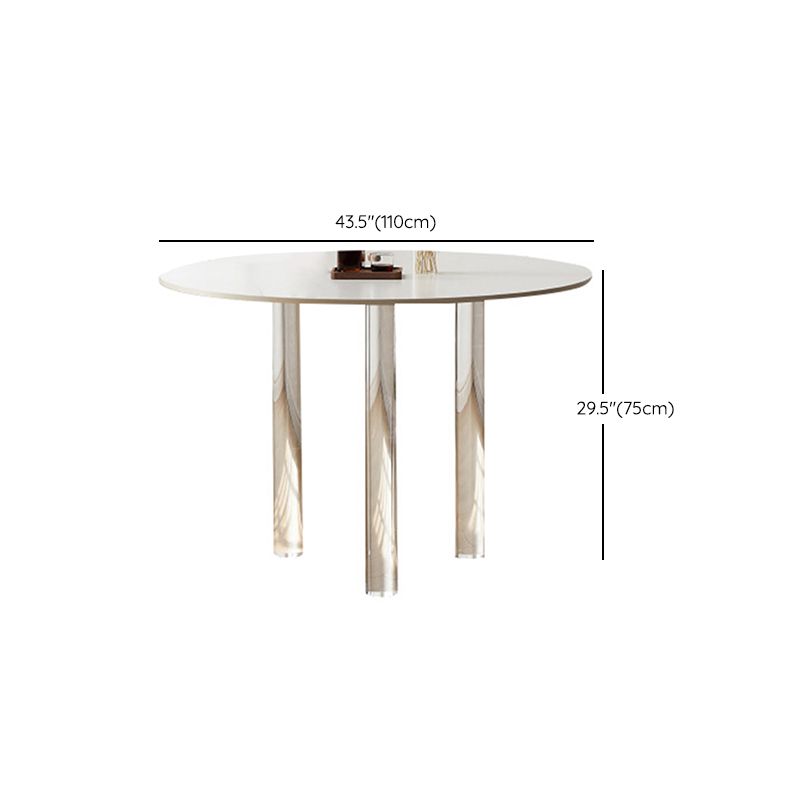 Juego de comedor moderno 1/2/3/4 PCS Mesa y sillas de comedor acrílico