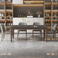 Modern Rectangle Stone Dining Table Solid Wood Legs for Dining Room Clearhalo 'Dining Tables & Seating' 'Dining Tables' 'dining_table' 'furn' 'furn_dining_table' 'Furniture' 'Kitchen & Dining Furniture' 1200x1200_24c2b2ea-cc7c-4336-aeec-8727eea0e479