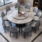 Sintered Stone Dining Table Round Wooden Base Dinner Table for Dining Room Clearhalo 'Dining Tables & Seating' 'Dining Tables' 'dining_table' 'furn' 'furn_dining_table' 'Furniture' 'Kitchen & Dining Furniture' 1200x1200_24c32daf-9c28-4ed8-977c-d3ca78f501ad
