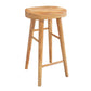 Solid Wood Dining Stool Contemporary Bar Stools with Footrest Clearhalo 'Bar Furniture' 'Bar Stools' 'bar_stools' 'furn' 'furn_bar_stools' 'Furniture' 'Kitchen & Dining Furniture' 1200x1200_24c494a7-d20c-494f-a423-6de5048adf15
