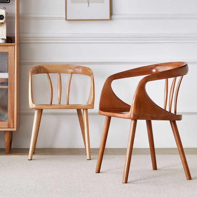 Moderne binnen eetstoel stoel vast houten windsor achterstoel achterstoel