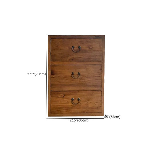 Wooden Storage Chest Dresser Traditional Dresser with Drawers