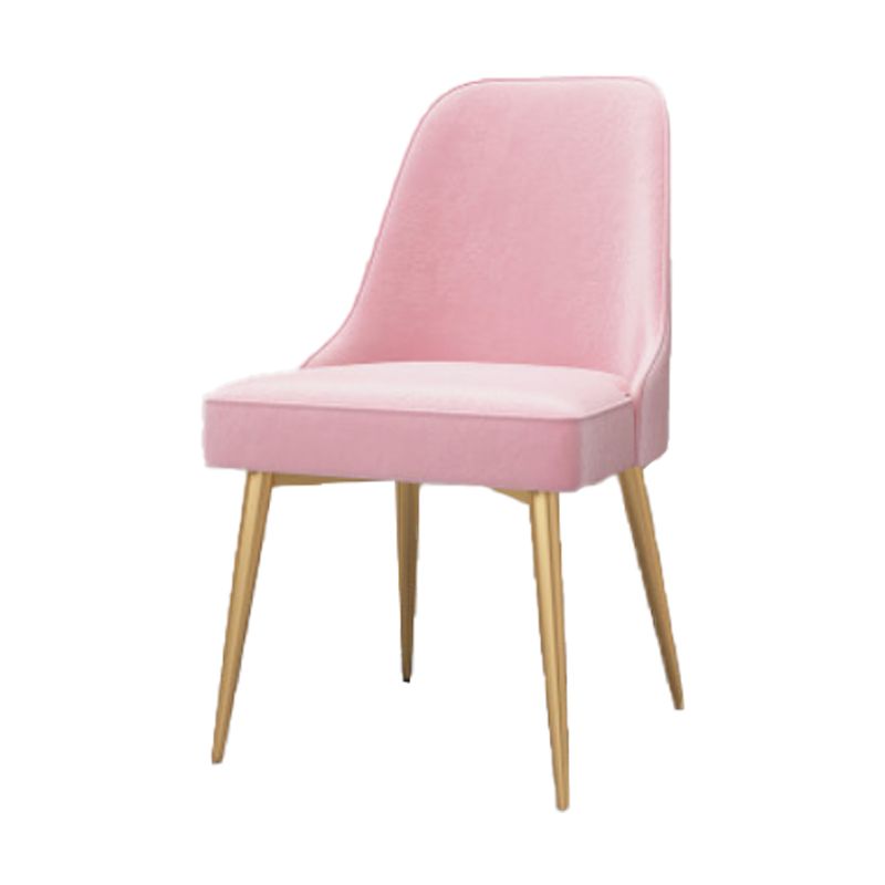 Glam Style Dining Room Chair Upholstered Dining Side Chair for Indoor Clearhalo 'Dining Chairs' 'Dining Tables & Seating' 'dining_chair' 'furn' 'furn_dining_chair' 'Furniture' 'furniture_dining_chair' 'Kitchen & Dining Furniture' 1200x1200_24c8a983-4a74-4947-9522-e4f058566a5a