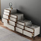 15,6-inch brede opbergkist, modern vervaardigd houten dressoir