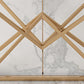 11.8" W Modern Console Accent Table Antique Finish Sofa Console Table in Marble Clearhalo 'Console Tables' 'console_tables' 'Entry & Mudroom Furniture' 'furn' 'furn_console_tables' 'Furniture' 1200x1200_24d8b400-a795-4b25-becc-96d53536d6f8