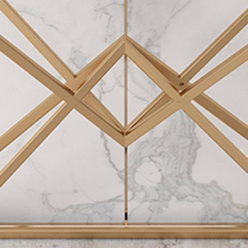 11.8" W Modern Console Accent Table Antique Finish Sofa Console Table in Marble Clearhalo 'Console Tables' 'console_tables' 'Entry & Mudroom Furniture' 'furn' 'furn_console_tables' 'Furniture' 1200x1200_24d8b400-a795-4b25-becc-96d53536d6f8