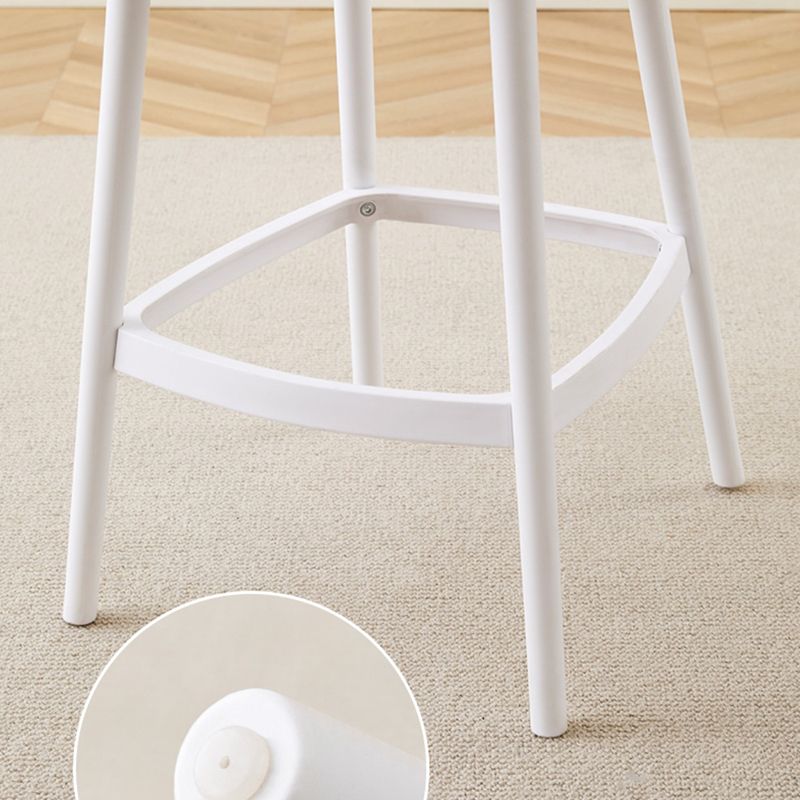 Contemporary Low Back Indoor Armless Plastic Bar Stool with Footrest Clearhalo 'Bar Furniture' 'Bar Stools' 'bar_stools' 'furn' 'furn_bar_stools' 'Furniture' 'Kitchen & Dining Furniture' 1200x1200_24dfc9e9-b878-4c71-ad61-c81544ec8c52