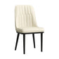 Modern Style Dining Chair Leather Parsons Side Chair with Metal Base Clearhalo 'Dining Chairs' 'Dining Tables & Seating' 'dining_chair' 'furn' 'furn_dining_chair' 'Furniture' 'Kitchen & Dining Furniture' 1200x1200_24e2e42f-4149-4299-81b1-b122fcc4b20f