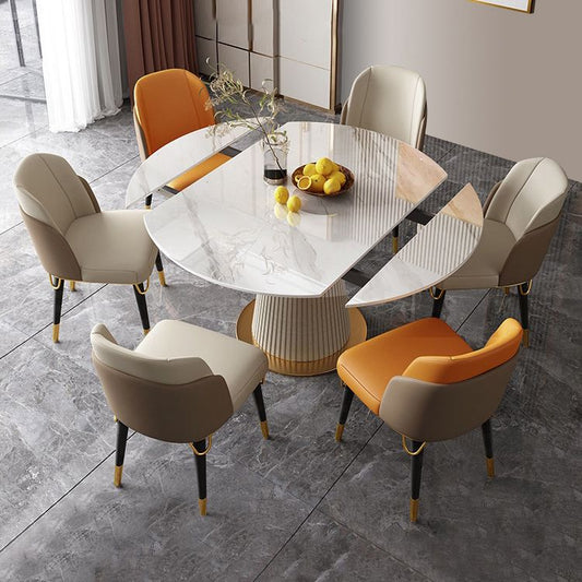 Set da pranzo set da pranzo Nordic Glam Sinterato Sinted Stone Set 1/4/7