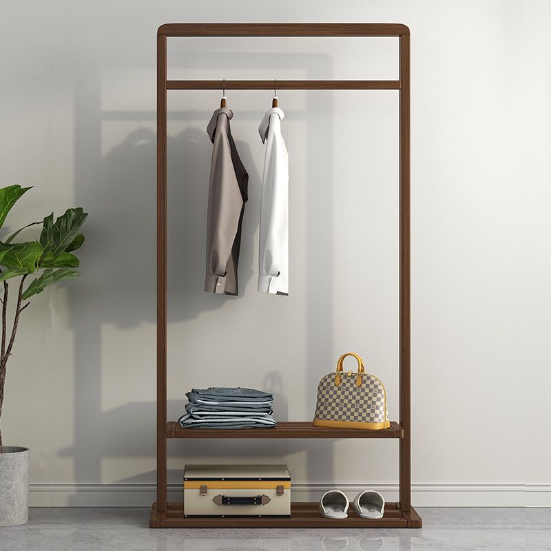 Contemporary Coat Hanger Solid Wood Shelve Design Coat Rack for Living Room Clearhalo 'Entry & Mudroom Furniture' 'furn' 'furn_hall_tree_coat_racks' 'Furniture' 'Hall Trees & Coat Racks' 'hall_tree_coat_racks' 1200x1200_24ea9f9b-8e0e-44a2-b5c0-043875f8ad86