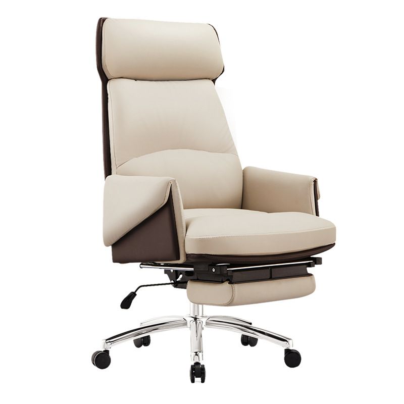 Modern No Arm Executive Chair Tilt Mechanism Managers Chair for Office Clearhalo 'furn' 'furn_office_chair' 'Furniture' 'Office Chairs' 'Office Furniture' 'office_chair' 1200x1200_24eaa31e-3d91-4bbd-84d3-89e77548b214