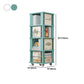 Geometric Closed Back Bookshelf Nordic Rotatable Study Room Bookcase