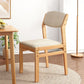 Contemporary Fabric Open Back Side Chair Matte Finish Home Dining Chair Clearhalo 'Dining Chairs' 'Dining Tables & Seating' 'dining_chair' 'Furniture' 'furniture_dining_chair' 'Kitchen & Dining Furniture' 1200x1200_24f5860b-7d20-43cf-bada-8fa200595b95