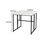 Houten eetset 1/2/3/5/7 stuks opvouwbare eettafel en stoelen