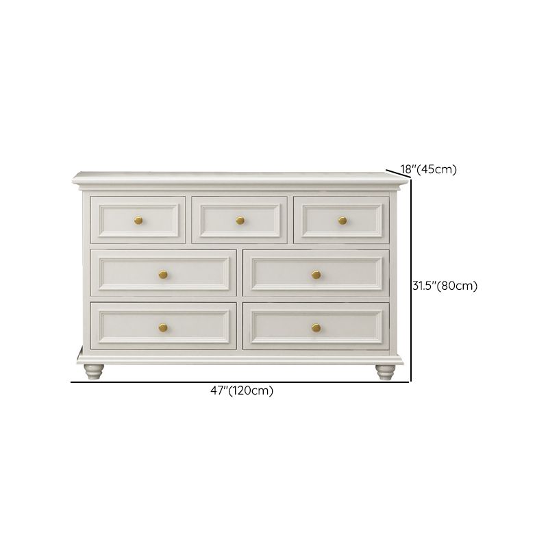 Ornate Traditional Double Dresser Birch Storage Chest with Drawers for Bedroom Clearhalo 'Bedroom Furniture' 'Dressers & Chests' 'dressers_chests' 'furn' 'furn_dressers_chests' 'Furniture' 1200x1200_24f8f775-38a0-4a06-ab68-998766fe45f2