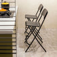 Nordic Steel Simple Folding Barstool 29" H Birch Tall Stool, 1 Piece Clearhalo 'Bar Furniture' 'Bar Stools' 'bar_stools' 'furn' 'furn_bar_stools' 'furniture_bar_stools' 'Kitchen & Dining Furniture' 'kitchen&dining_furn' 'kitchen' 'kitchen_furn' Furniture' 1200x1200_24fa0148-d902-46f5-bc02-ce0d3284126c
