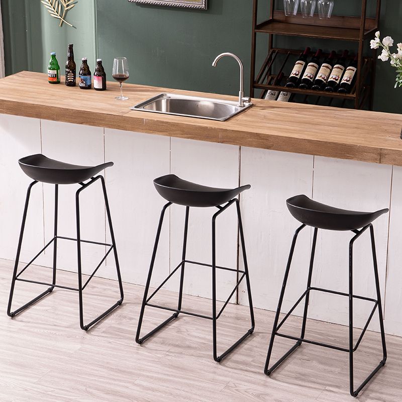 Scandinavian Style Bar-stool with Bucket Seat Counter Stool for Kitchen Bar Clearhalo 'Bar Furniture' 'Bar Stools' 'bar_stools' 'furn' 'furn_bar_stools' 'furniture_bar_stools' 'Kitchen & Dining Furniture' 'kitchen&dining_furn' 'kitchen' 'kitchen_furn' Furniture' 1200x1200_24fa4a9c-d81c-44fa-a1b7-aa12c0bd2b23