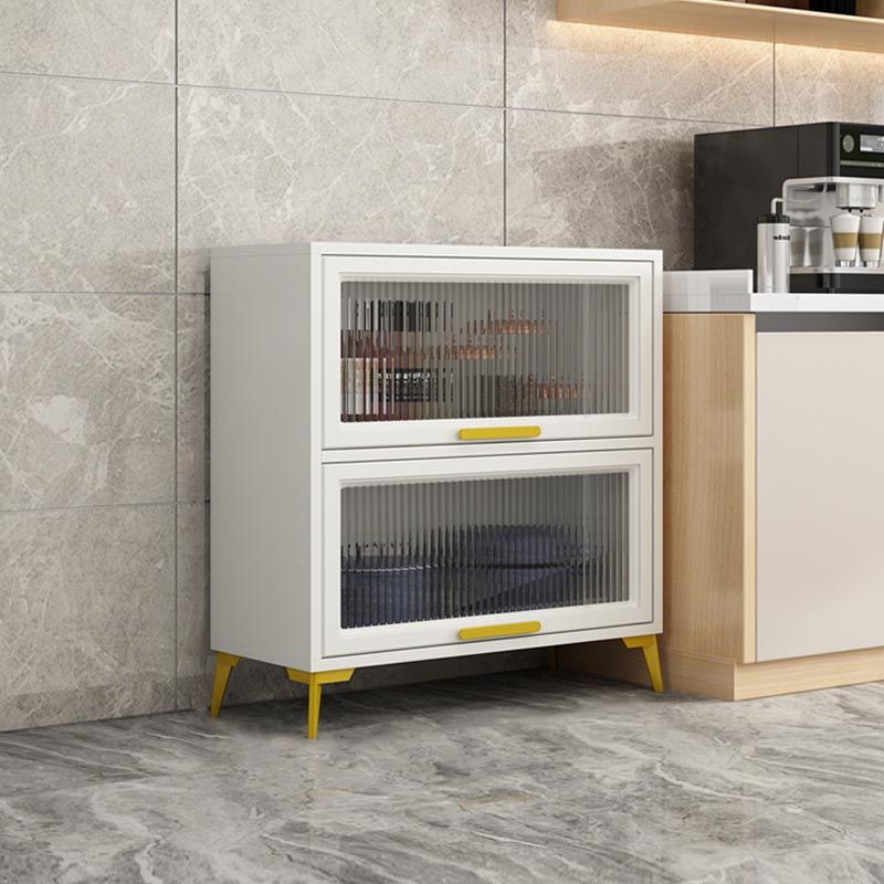 Manufactured Wood Dining Server Glam Glass Doors Server for Home Clearhalo 'buffet_sideboard' 'Buffets & Sideboards' 'furn' 'furn_buffet_sideboard' 'Furniture' 'Kitchen & Dining Furniture' 1200x1200_24fa7697-5458-4ed0-81d5-0af47335149a