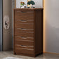 3 / 4 / 5 Drawers Lingerie Chest Vertical Solid Wood Storage Chest for Bedroom