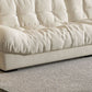 Transitional Modern Biscuit Back Standard Sofa 31.5"High Armless Sofa,Beige Clearhalo 'furn' 'furn_sofas' 'Furniture' 'Living Room Furniture' 'Sofa' 'sofas' 1200x1200_24fc0f13-0b6f-4201-9a18-34eaeb247811