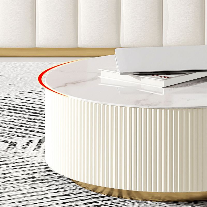 Slate Coffee Table Frame 2 Piece Nesting Tables with Storage Drawer Clearhalo 'Coffee & Accent Tables' 'Coffee Tables' 'coffee_tables' 'furn' 'furn_coffee_tables' 'Furniture' 'Living Room Furniture' 1200x1200_24ff9c71-1641-42cf-aa99-cad01f393702