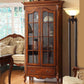 Traditional Birch Display Stand Glass Doors Standard Display Cabinet for Living Room Clearhalo 'Display & China Cabinets' 'display_china_cabinets' 'furn' 'furn_display_china_cabinets' 'Furniture' 'Kitchen & Dining Furniture' 1200x1200_2500811f-344d-408e-90cf-0bf726193fcd