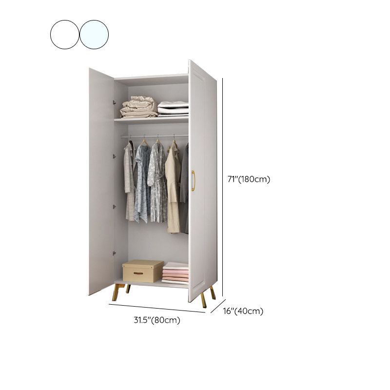 Modern Wardrobe Armoire Solid Wood Wardrobe Cabinet with Door