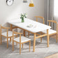 Standard Wooden Dining Room Set with Light Brown Wood Legs for Dining Furniture Clearhalo 'Dining Room Sets' 'Dining Tables & Seating' 'dining_room_set' 'furn' 'furn_dining_room_set' 'Furniture' 'furniture_dining_room_set' 'Kitchen & Dining Furniture' 'kitchen&dining_furn' 'kitchen' 1200x1200_25095dd9-ea68-4776-9832-6136de354870