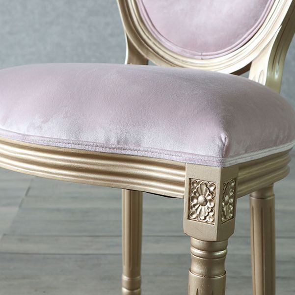 Traditional Velvet Dining Chair 38''H King Louis Back Side Chair with 4 Legs for Restaurant Clearhalo ' kitchen&dining_furn' 'Dining Chairs' 'Dining Tables & Seating' 'dining_chair' 'furn' 'furn_dining_chair' 'Furniture' 'furniture_dining_chair' 'Kitchen & Dining Furniture' 'kitchen' 1200x1200_250a68ac-ce42-4e7b-839b-2260f5a0d637