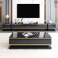 Enclosed Storage TV Media Stand Glam Media Console with Drawers Clearhalo 'furn' 'furn_tv_stands_entertainment_centers' 'Furniture' 'Living Room Furniture' 'TV Stands & Entertainment Centers' 'TV Stands & Media Storage Furniture' 'tv_stands_entertainment_centers' 1200x1200_250ce23b-4391-4964-80f8-66aa91cfa417