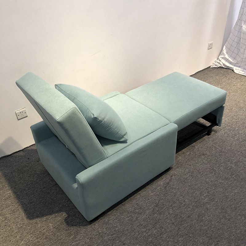 Modern Green Convertible Sofa Cushion Back Foldable Futon Chairs Clearhalo 'furn' 'furn_futons' 'Furniture' 'Futons & Daybeds' 'Futons' 'Living Room Furniture' 1200x1200_250e3150-b0a9-4952-acf7-8ca0a586a6c2