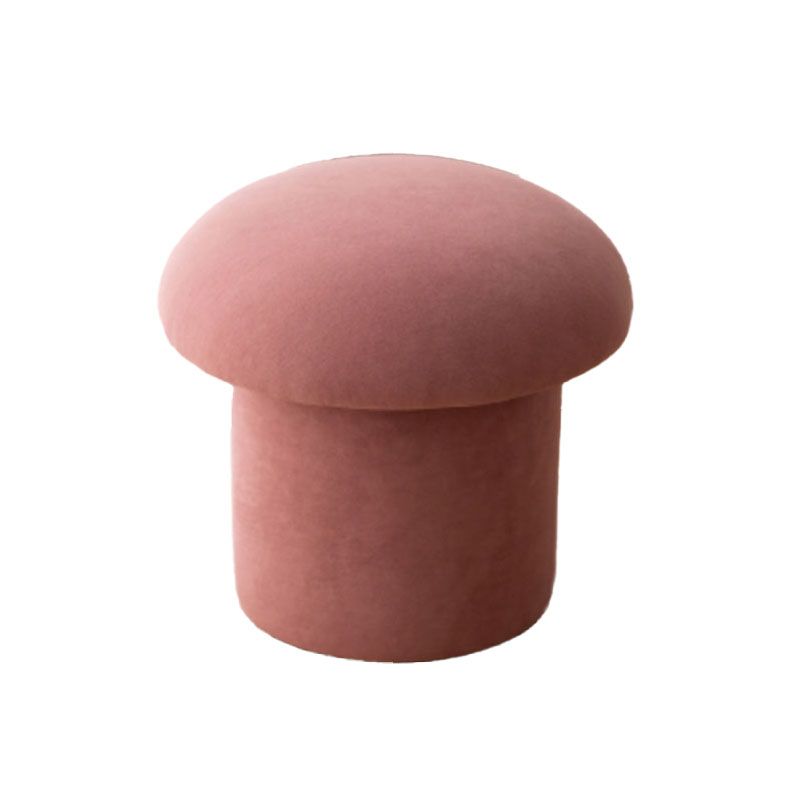Plain Pouf Mushroom Shaped Sherpa Fade Resistant Upholstered Pouf Ottoman Clearhalo 'furn' 'furn_ottomans_poufs' 'Furniture' 'Living Room Furniture' 'Ottomans & Poufs' 'ottomans_poufs' 1200x1200_2511547c-3b82-4588-9234-f20caa19480d