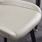 Silla lateral de cuero de color de comedor interior moderno
