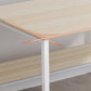 28.3 "H Escritorio de escritura de escritorio Contemporáneo de madera Desk of Office Rectangular