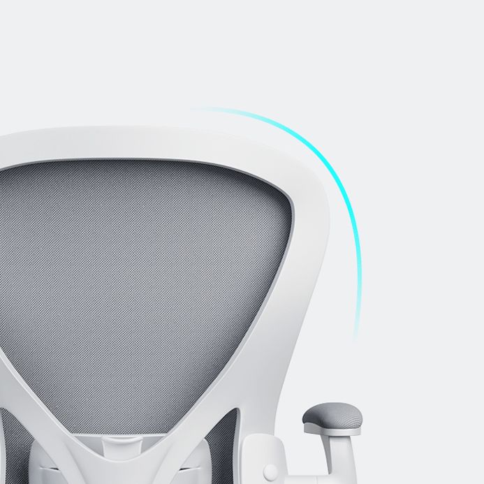 Modern Style Task Chair Adjustable Office Chair with Flip-Up Armrest Clearhalo 'furn' 'furn_office_chair' 'Furniture' 'furniture_office_chair' 'Office Chairs' 'Office Furniture' 'office_chair' 1200x1200_251da96c-15ec-4245-a208-60ef27849c63