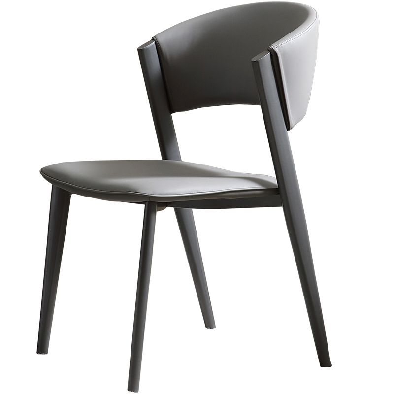 Contemporary Kitchen Dining Chairs Open Back Dining Side Chair Clearhalo 'Dining Chairs' 'Dining Tables & Seating' 'dining_chair' 'furn' 'furn_dining_chair' 'Furniture' 'Kitchen & Dining Furniture' 1200x1200_251f7bdb-7efd-423b-a80e-78a25a47758c