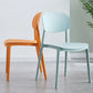Contemporary Plastic Kitchen Dining Room Chair Open Back Side Chair Clearhalo 'Dining Chairs' 'Dining Tables & Seating' 'dining_chair' 'furn' 'furn_dining_chair' 'Furniture' 'furniture_dining_chair' 'Kitchen & Dining Furniture' 1200x1200_2525aa21-85ef-4884-816e-c43bf208eae6