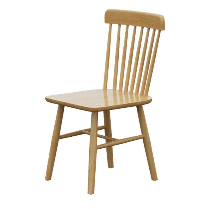 Set da pranzo in legno massiccio 1/5 pezzi tavolo da pranzo rettangolare con sedie posteriori a stecca