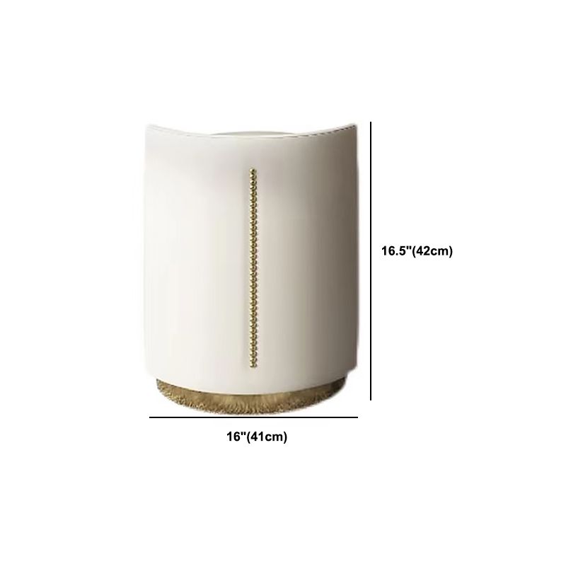 Comptoir de maquillage de commode en marbre contemporain avec tiroirs de rangement pour chambre à coucher