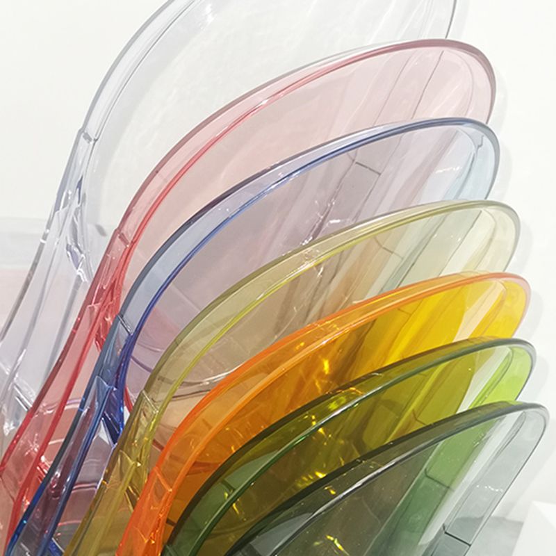 Scandinavian Winehouse Plastic Side Chair Transparent Open Dining Chair (Set of 4) Clearhalo ' kitchen&dining_furn' 'Dining Chairs' 'Dining Tables & Seating' 'dining_chair' 'furn' 'furn_dining_chair' 'Furniture' 'furniture_dining_chair' 'Kitchen & Dining Furniture' 'kitchen' 1200x1200_252c6820-dd76-4d7c-a7e8-ac3b304b2cc8