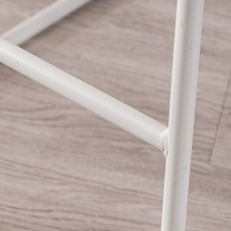 Modern Backrest Counter Stool Iron Cashier Bar Stool with Plastic Seat Clearhalo 'Bar Furniture' 'Bar Stools' 'bar_stools' 'furn' 'furn_bar_stools' 'Furniture' 'Kitchen & Dining Furniture' 1200x1200_25302d00-33f4-4300-943a-0befb59b89ca