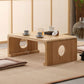 Rectangular Abstract Base Design Nordic Style Coffee Table Made of Solid Wood Clearhalo 'Coffee & Accent Tables' 'Coffee Tables' 'coffee_tables' 'furn' 'furn_coffee_tables' 'Furniture' 'Living Room Furniture' 1200x1200_2534683e-9f54-47d3-980e-186705919f82