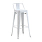 Industrial Iron Low Back Barstool Simple Indoor Tall Stool with Square Seat Clearhalo 'Bar Furniture' 'Bar Stools' 'bar_stools' 'furn' 'furn_bar_stools' 'furniture_bar_stools' 'Kitchen & Dining Furniture' 'kitchen&dining_furn' 'kitchen' 'kitchen_furn' Furniture' 1200x1200_25395dc3-36d8-42e3-b11e-ff4a0879d977